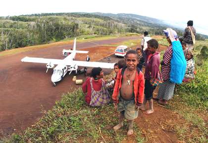 Avion en Papouasie-Nouvelle-Guinée