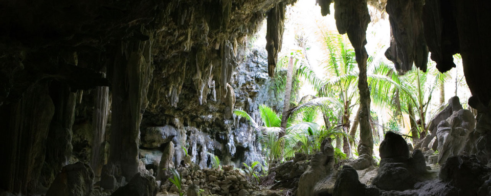 Grotte de Makatea - Aitu © CITC