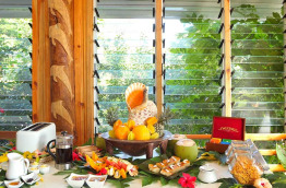 Fidji - Taveuni - Sau Bay Fiji Retreat - Restaurant au petit-déjeuner