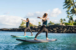 Hawaii - Hawaii Big Island - Kohala Coast - Fairmont Orchid -  Yoga