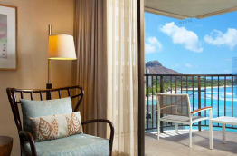 Hawaii - Oahu - Honolulu Waikiki - Moana Surfrider, A Westin Resort & Spa - Chambre Tower Premiere Ocean View