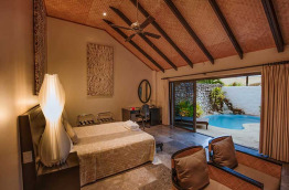 Iles Cook - Rarotonga - Crown Beach Resort - Courtyard Pool Suite