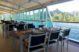 Polynésie française - Croisières Paul Gauguin - Restaurant Le Grill © Ponant