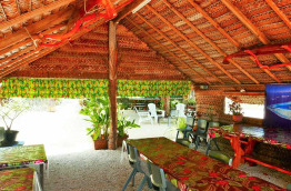 Polynésie française - Maupiti - Pension Espace Beach - Restaurant 