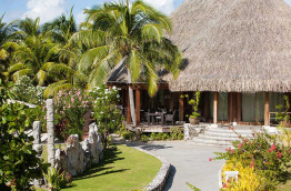 Polynésie - Bora Bora - The St Regis Bora Bora Resort - Terrasse du Far Niente