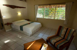 Vanuatu - Espiritu Santo - Aore Island Resort - Studio, intérieur