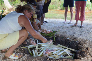 Iles Cook - Aitutaki - Le village culturel de Punarei