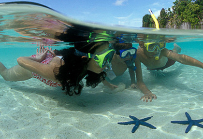 Snorkeling en Micronésie © PVA