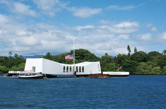 Hawaii - Oahu - Honolulu historique et Pearl Harbor