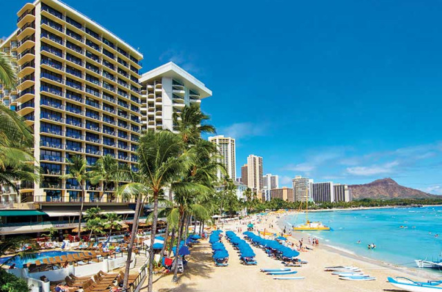 Hawaii - Oahu - Honolulu Waikiki - Outrigger Waikiki Beach Resort