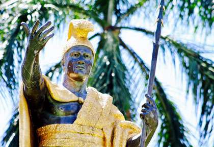 Le roi Kamehameha