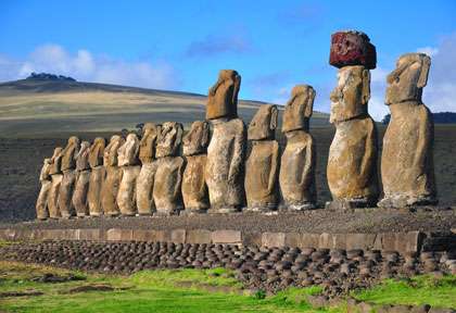 Les Moai de l’Ile de Paques
