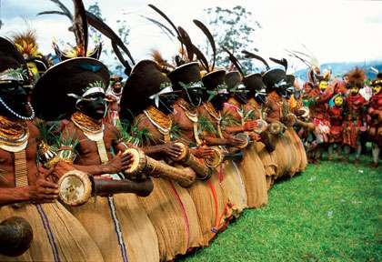 Festival en Papouasie Nouvelle Guinée