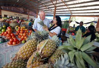 Marché de Denarau à Nadi Fidji