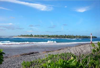 La passe de Tiputa à Rangiroa