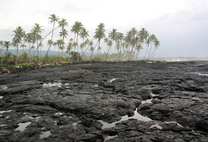 Champs de lave à Savai’i