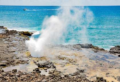Spouting Horn à Kauai