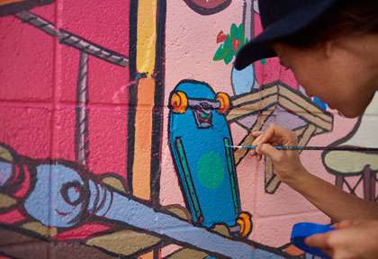 Street art à Kaka’ako