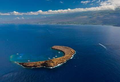 Le rocher de Molokini