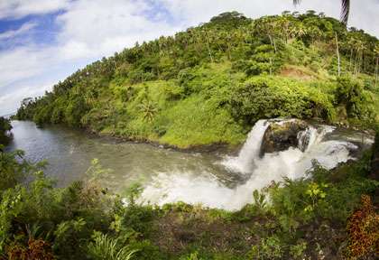 Cascades de Falefa à Upolu