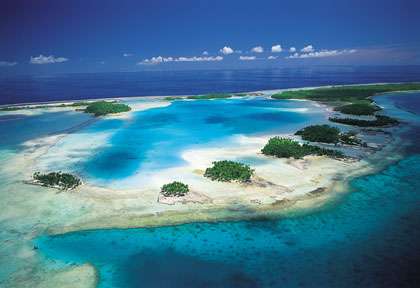 Le lagon de Rangiroa