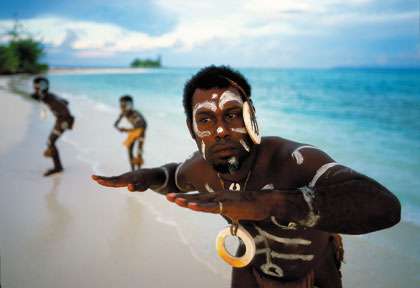 Danses traditionnelle aux iles Salomon