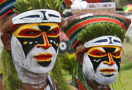 Festival en Papouasie