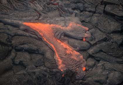 Volcan à Hawaii