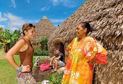 Accueil en tribu à Lifou