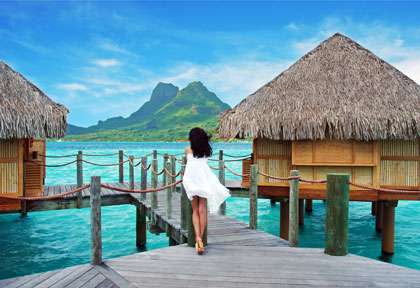 Hôtel à Bora Bora en Polynésie