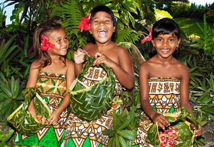 Enfants des iles fidji