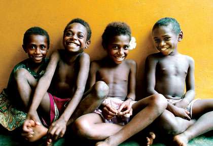 Les habitants du Vanuatu