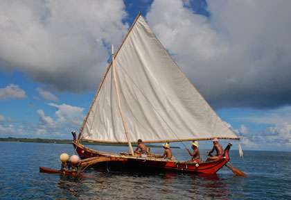 Canoé à Palau