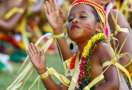 Danse en Micronésie