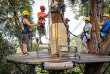 Hawaii - Big Island - Tyrolienne dans la forêt de Kohala