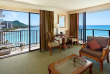 Hawaii - Oahu - Honolulu Waikiki - Outrigger Waikiki Beach Resort - Diamond Head Oceanfront Suite
