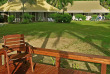 Iles Cook - Rarotonga - Muri Beachcomber - Terrasse et Seaview Unit en arrière plan