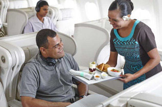 Fiji Airways - Service à bord