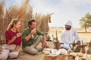 Émirats Arabes Unis - Dubai - Matinée dans le désert de Dubai © DTCM