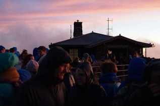 Hawaii - Maui - Haleakala au coucher du soleil