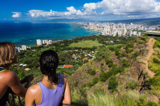 Hawaii - Oahu - Les hauteurs de Honolulu © Hawaii Tourism Authority, Tor Johnson