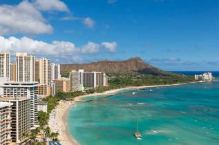 Hawaii - Oahu - Honolulu, Waikiki Beach ©Shutterstock, Sergiyn