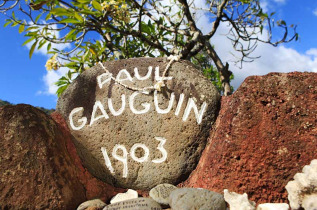 Polynésie Française - Îles Marquises - Hiva Oa - Visite du Village de Atuona, Centre Gauguin et Espace Brel © Tahiti Tourisme, Grégoire Lebacon