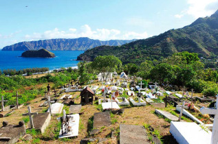 Polynésie Française - Îles Marquises - Hiva Oa - Visite du Village de Atuona, Centre Gauguin et Espace Brel © Tahiti Tourisme, Grégoire Lebacon