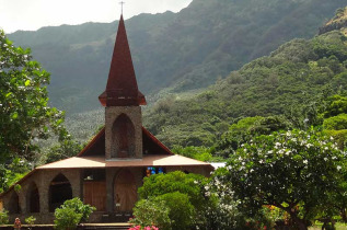 Polynésie Française - Îles Marquises - Hiva Oa - Escale sur l'île de Tahuata