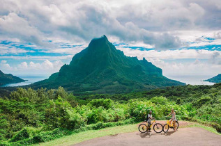 Polynésie française - Moorea - Visite Guidée en E-Bike du Belvédère