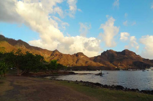 Polynésie Française - Îles Marquises - Nuku Hiva - Village de Taiohae