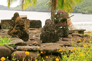 Polynésie Française - Îles Marquises - Nuku Hiva - Vallée de Taipivai © Tahiti Tourisme, Philippe Bacchet