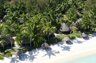 Polynésie - Bora Bora - Sofitel Bora Bora Marara Beach Resort - Vue aérienne © Grégoire Le Bacon