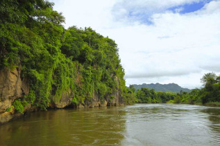 Thailande - Marché flottant et rivière Kwai